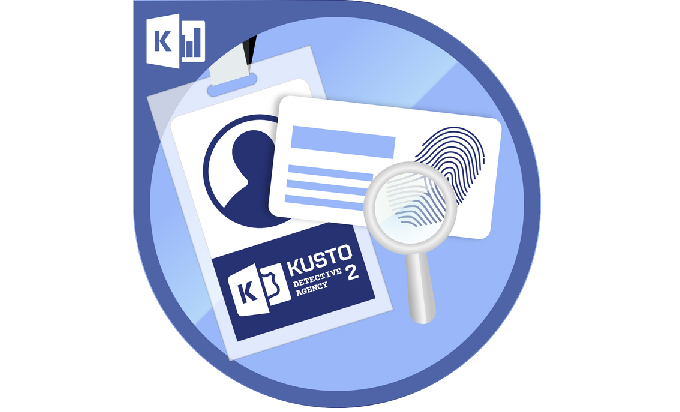 Kusto Detective Agency - Onboarding badge